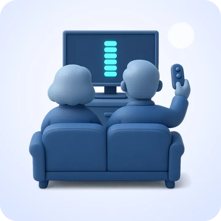 The TV that keeps getting louder